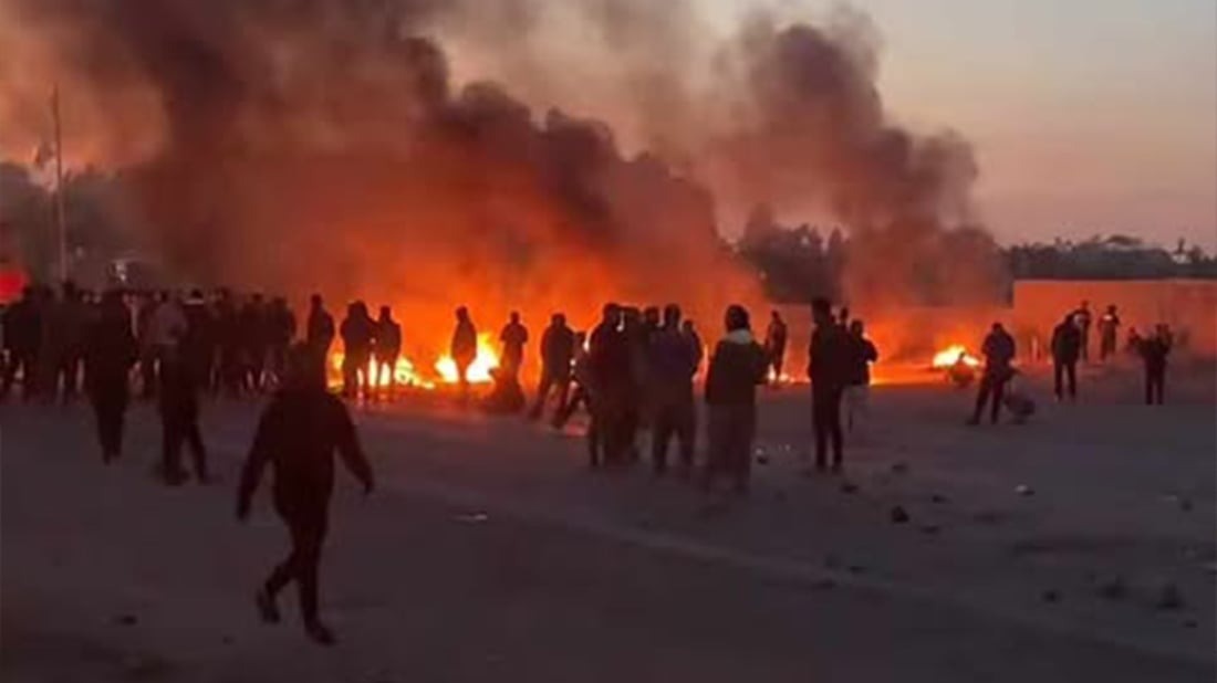 نزوح في "لاجان" واحتجاج هركي.. تسلسل زمني لتوترات غرب أربيل: تظاهرة فمقتل الشاب عرفان ثم النار