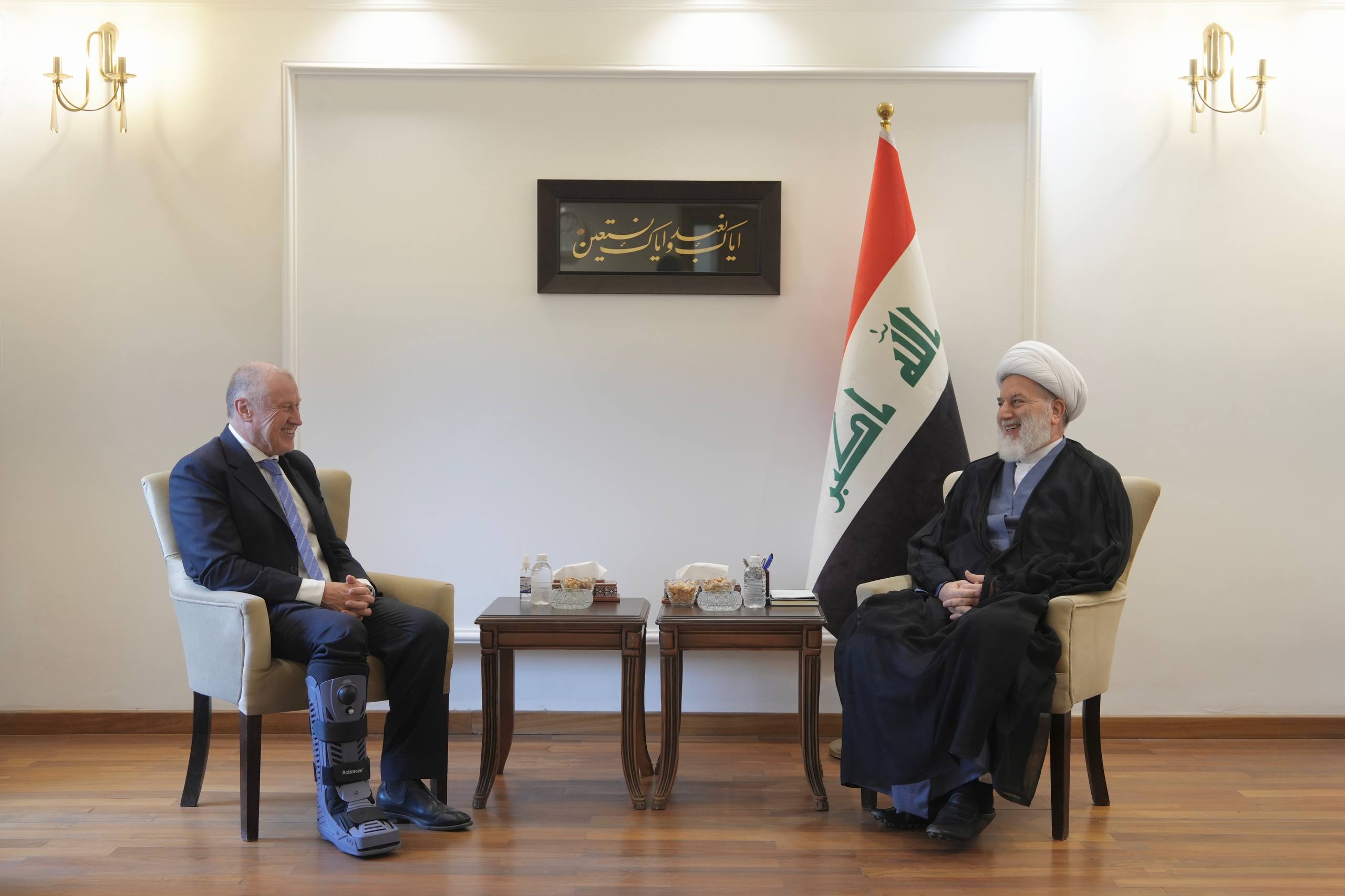 الشيخ همام حمودي: القوى الوطنية حريصة على بناء رؤية مشتركة لتشكيل الحكومة