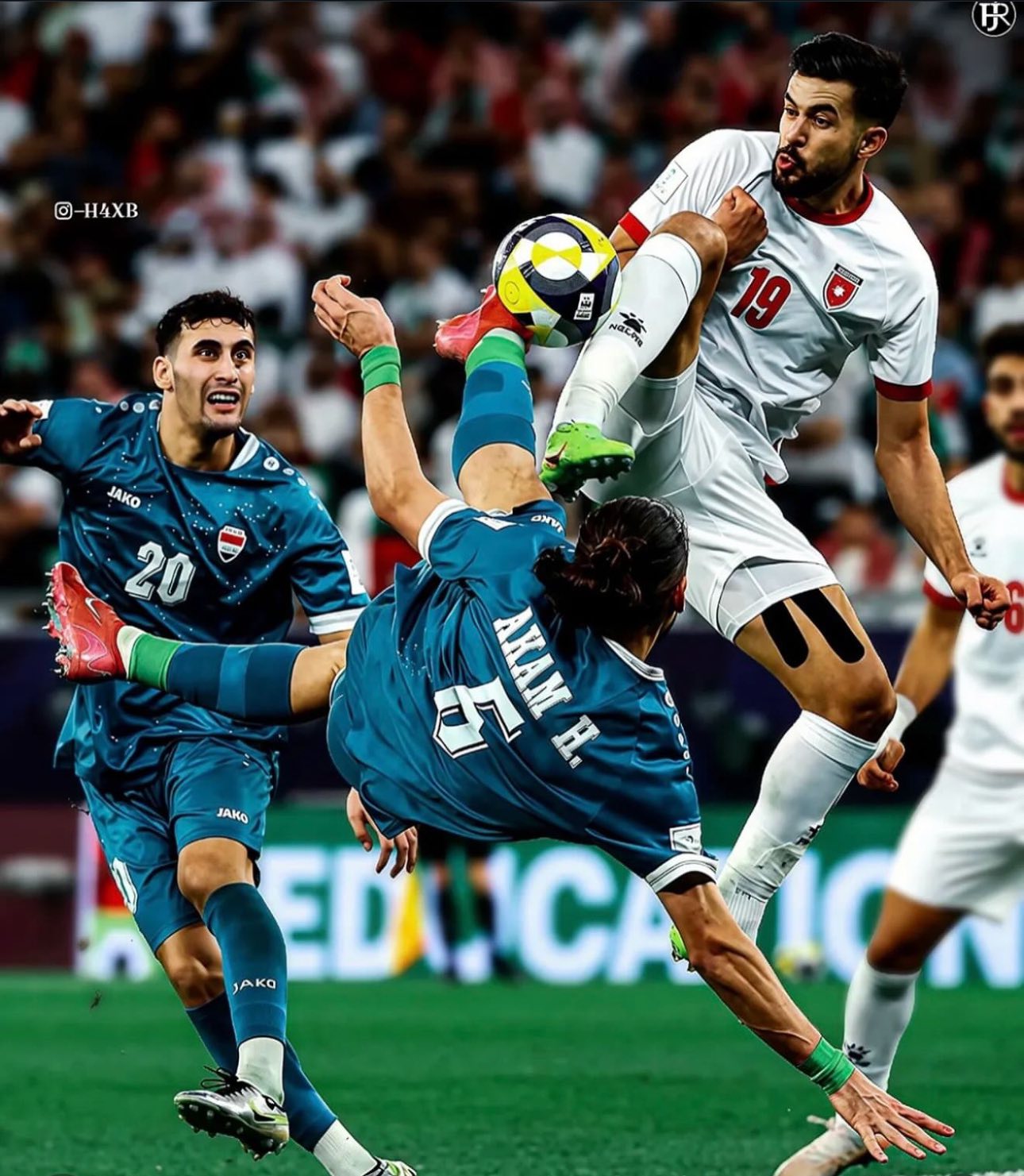 أكام هاشم يرفع رصيده لدى أرنولد بسبب كأس العرب