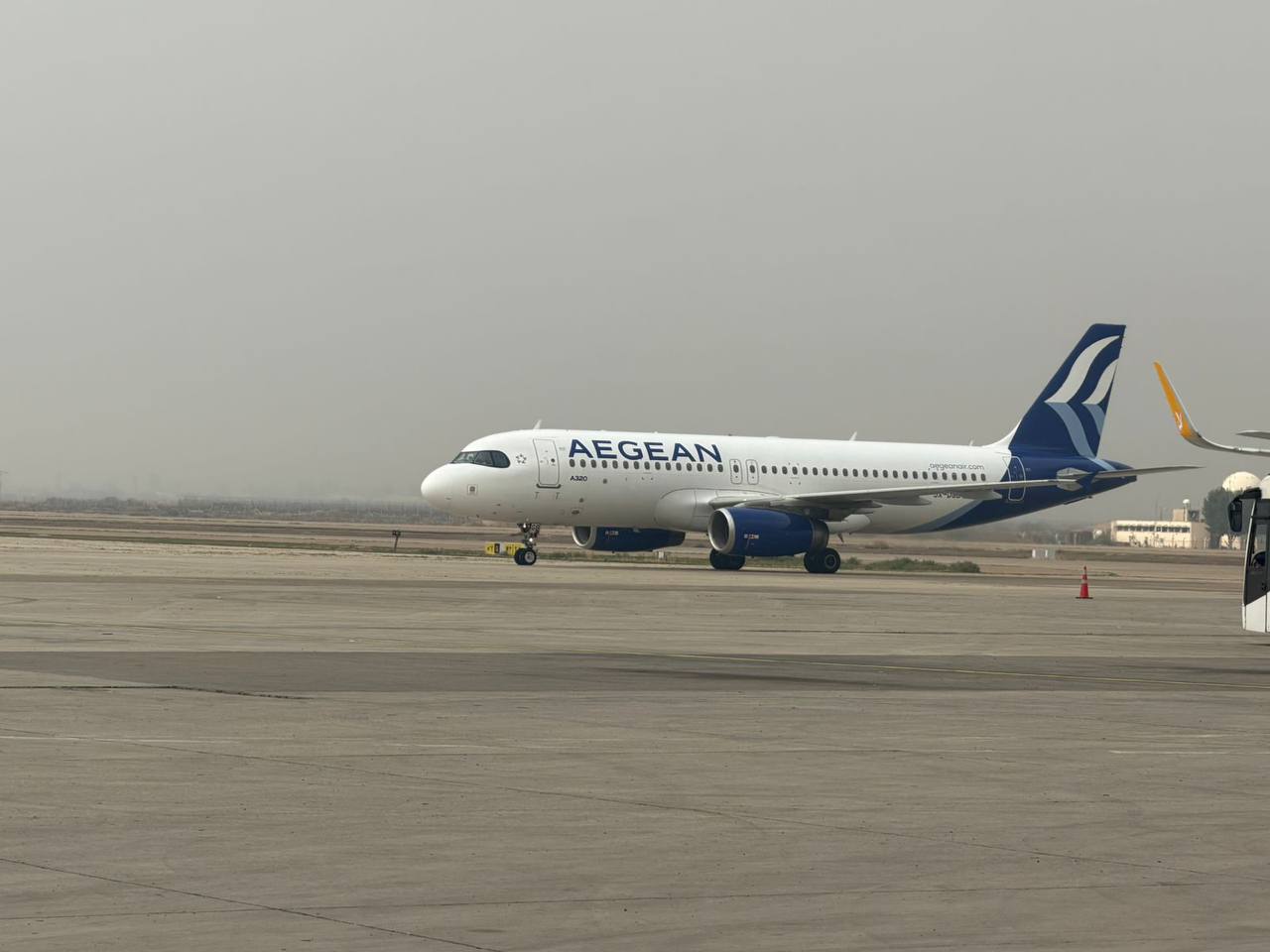 مطار بغداد يستقبل أول طائرة أوروبية بعد انقطاع 35 عاماً