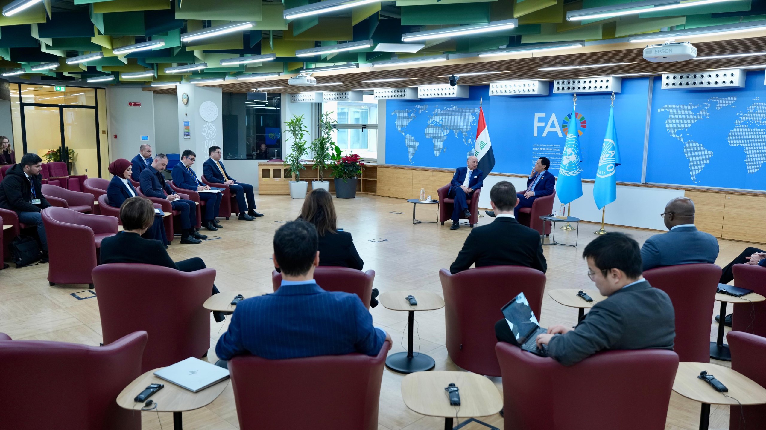 "فاو": ندعم العراق لتحقيق التنمية المستدامة وتعزيز الأمن الغذائي