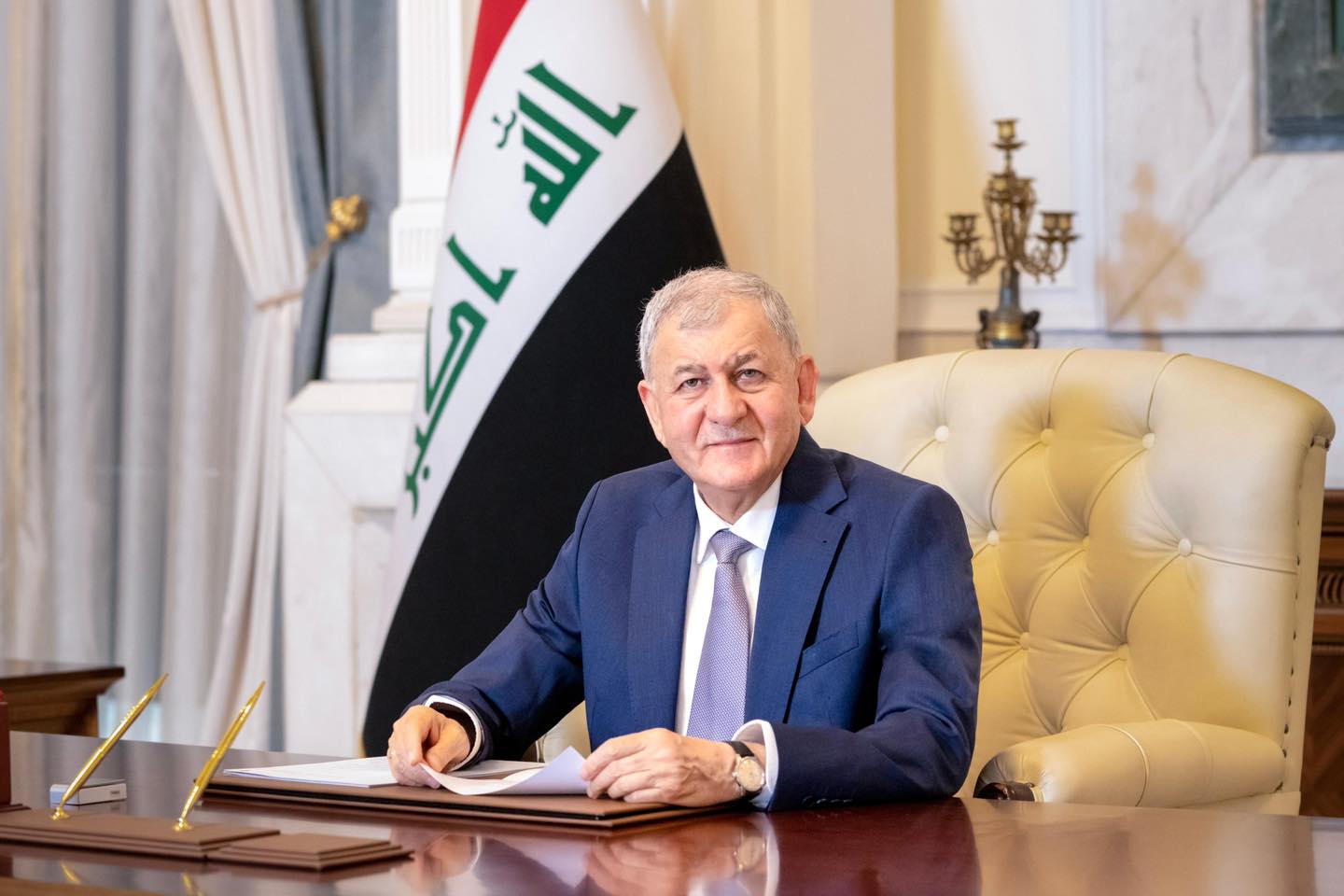 الرئيس العراقي: قلقون من أعمال العنف في حلب وندعو الجميع للتهدئة والحوار