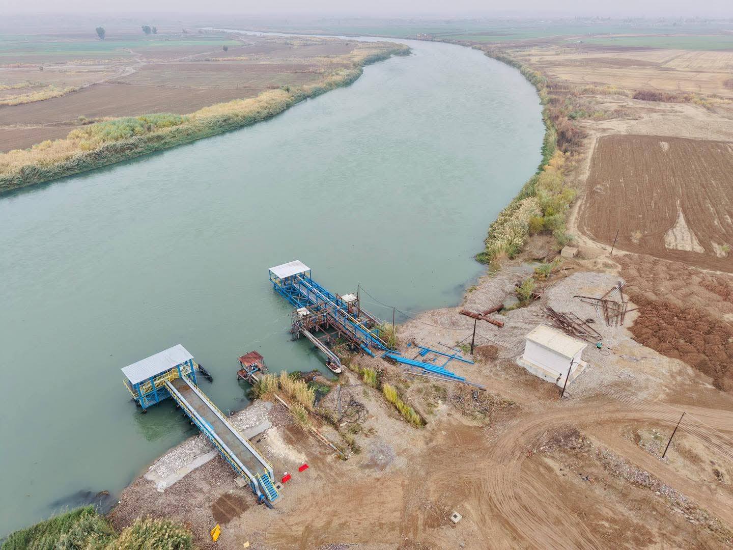 غرق طفلة رضيعة في نهر بديالى