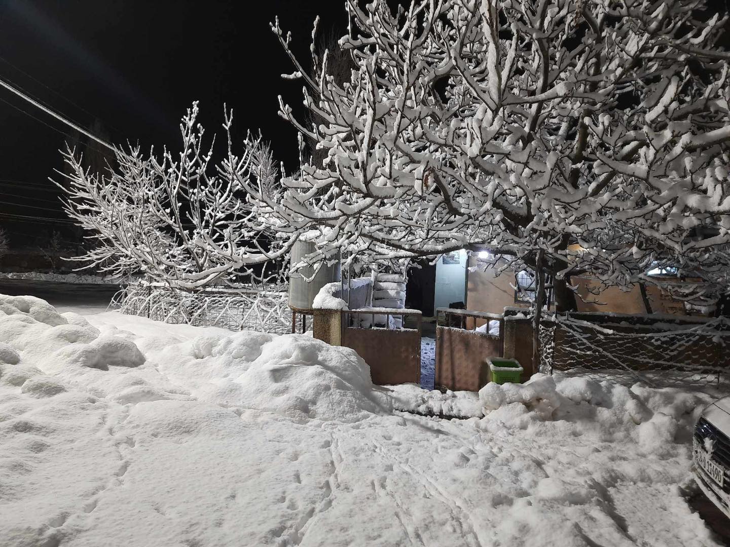 بعضها سجلت 10 درجات تحت الصفر.. مدن شمال العراق تقضي أبرد ليلة شتوية