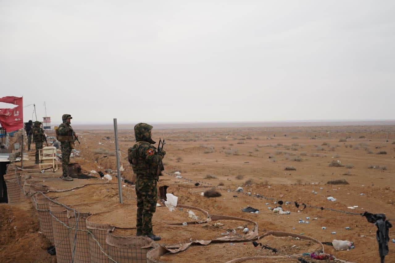 الحشد يعزز انتشاره على الحدود العراقية السورية