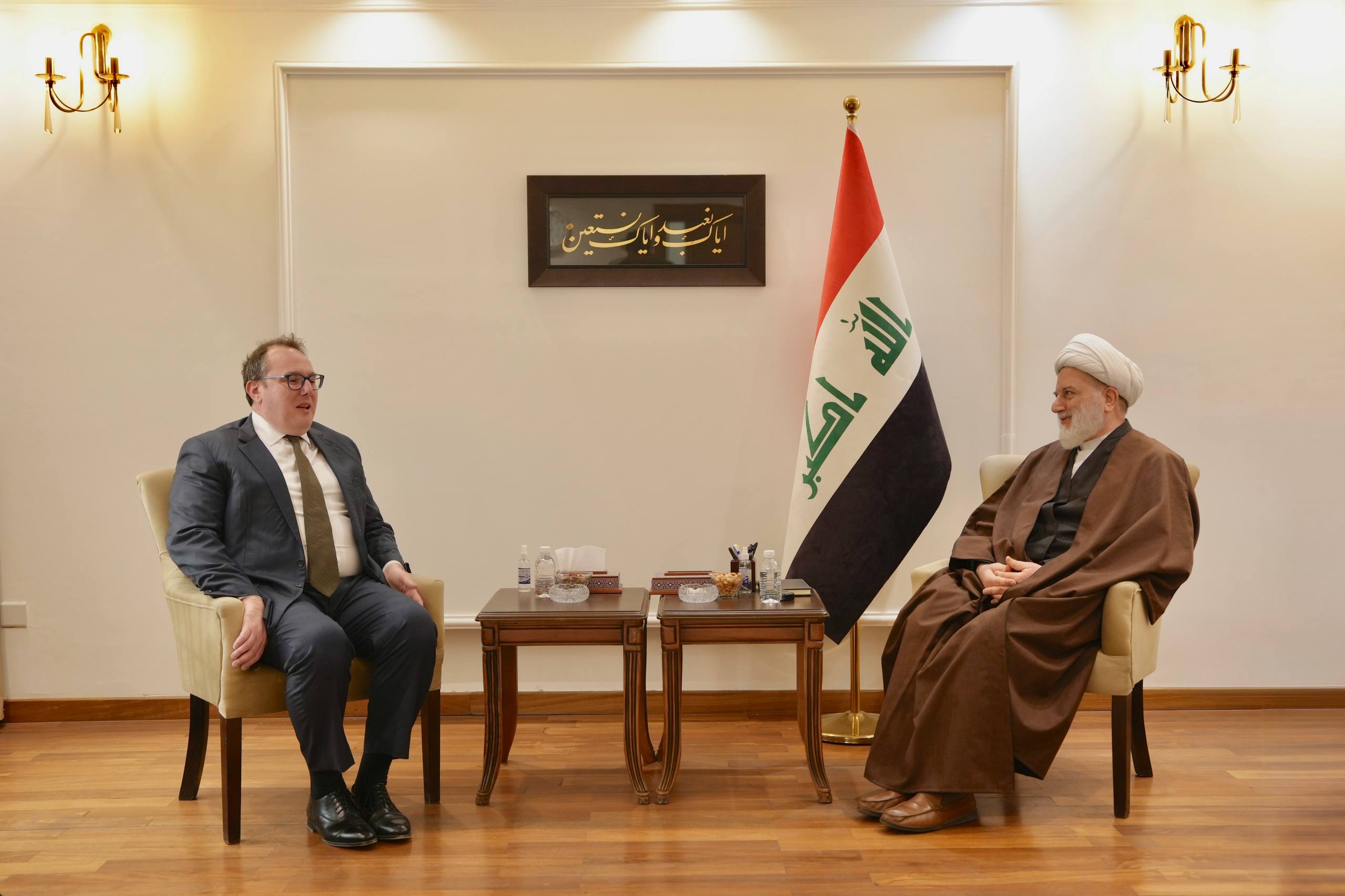 ومسار تشكيل الحكومة.. الشيخ همام حمودي يشرح للسفارة الأميركية رؤية الإطار التنسيقي