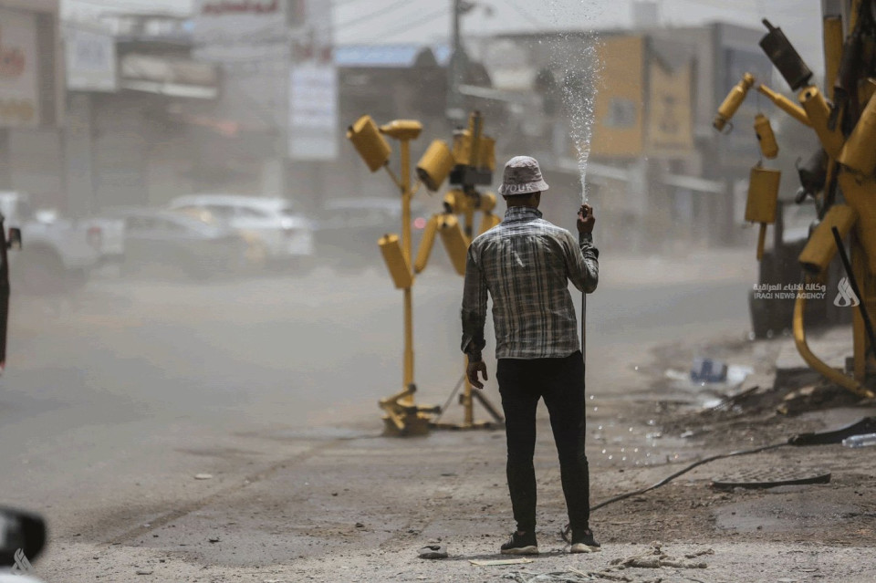 طقس العراق.. تراجع ملحوظ بالحرارة مع أجواء مغبرة