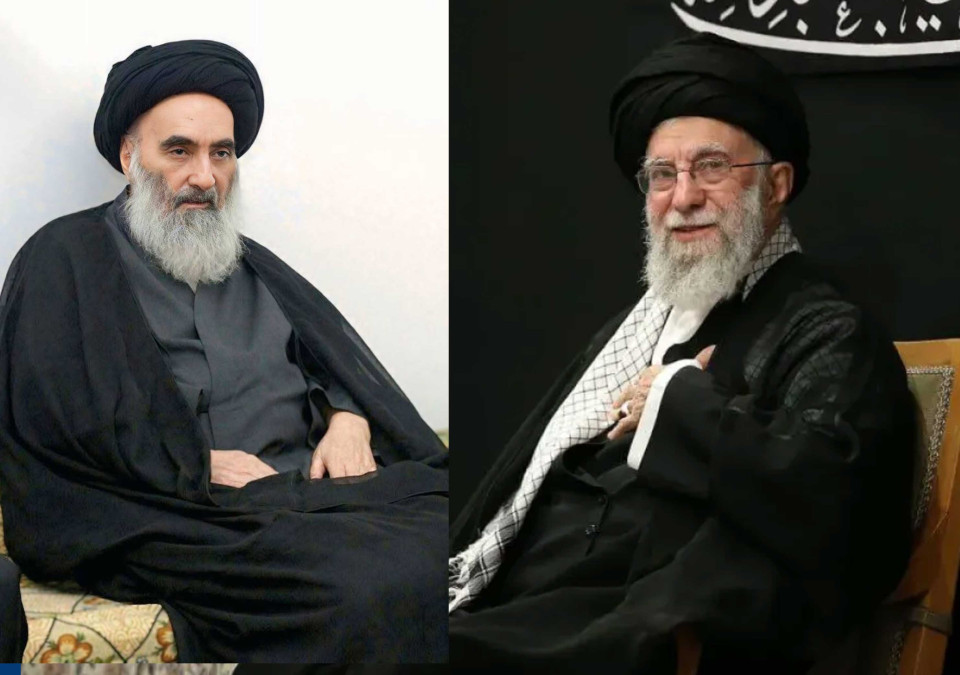 السيد السيستاني يعزي باستشهاد السيد علي الخامنئي: المتوقع من الشعب الإيراني أن يحافظوا على وحدتهم