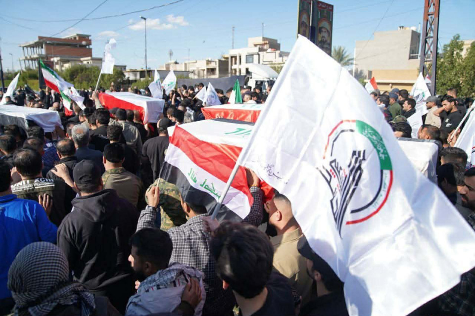 الحشد الشعبي يعلن استشهاد وإصابة منتسبين باستهداف جرف النصر ببابل