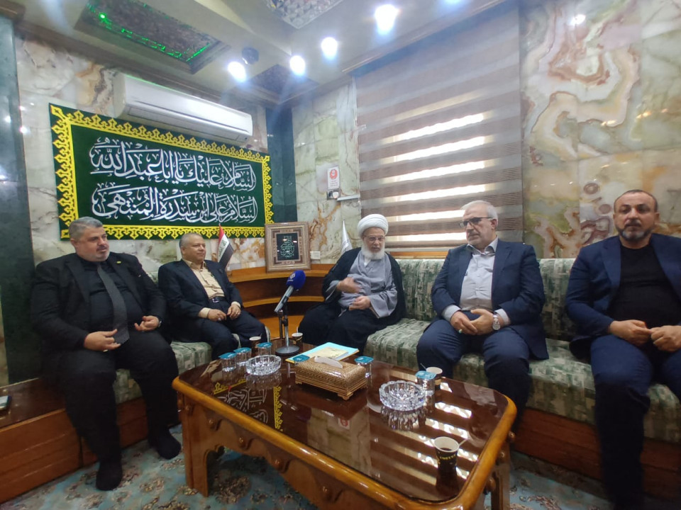 بعد أداء مهمتهم الشرعية والإنسانية.. ممثل السيد السيستاني يستقبل أعضاء قافلة إغاثة الشعب الايراني: رحلة القافلة كانت محفوفة بالمخاطر