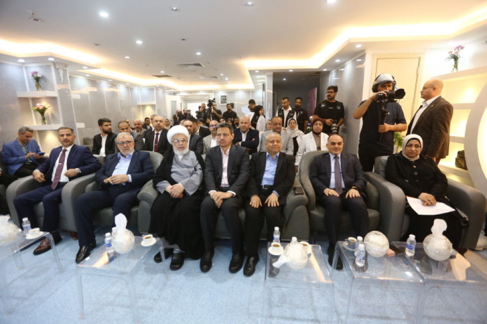 لاول مرة في العراق... ممثل السيستاني يفتتح ردهات التدريب السريري في مستشفى خديجة الكبرى