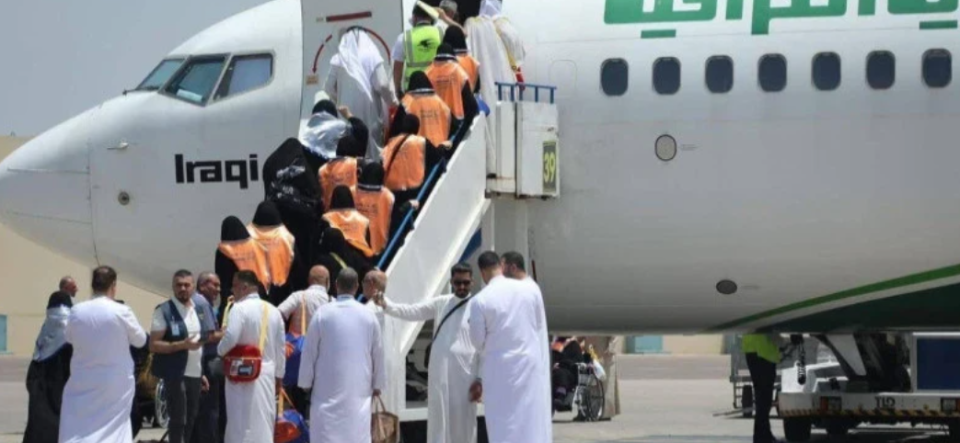 وزارة النقل: أكثر من 100 رحلة لإعادة الحجاج إلى مطارات العراق