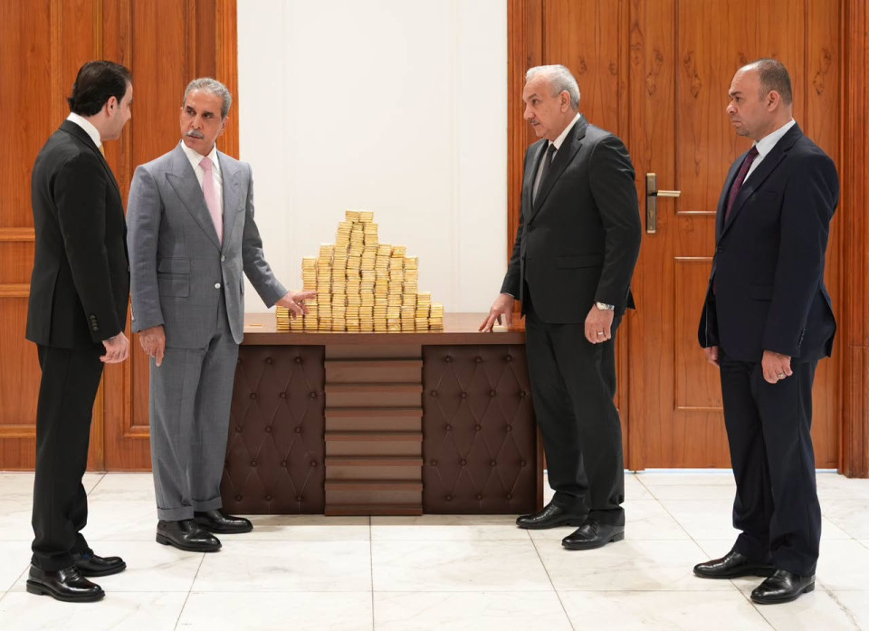 العراق يسترد 375 كيلوغراما من الذهب