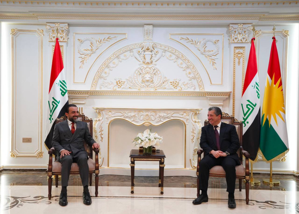 من أربيل.. بارزاني والحلبوسي يؤكدان دعم الزيدي لمواجهة التحديات وتجاوز المرحلة