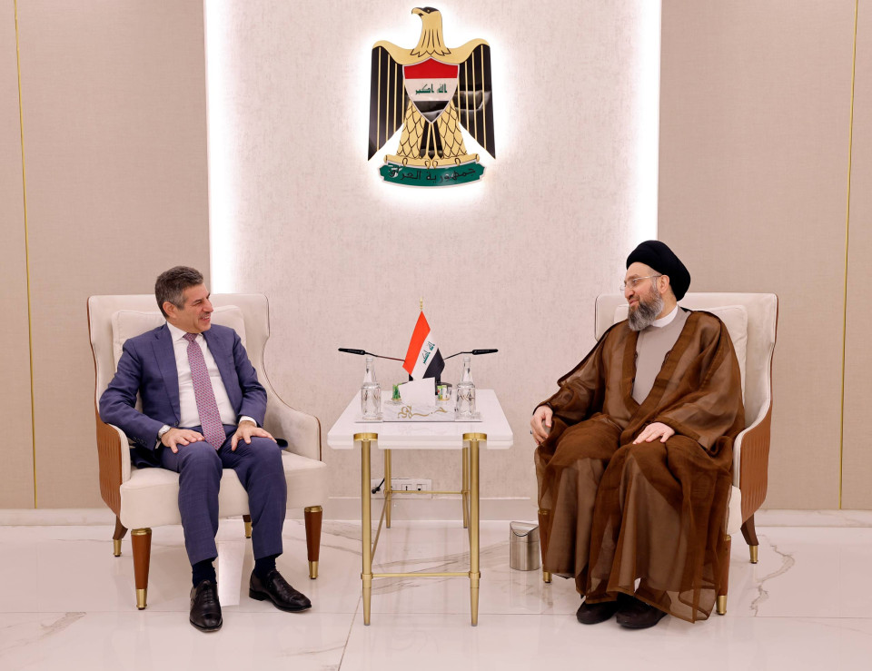 الحكيم يدعو خلال استقباله مسؤولاً أميركياً لمعالجة ملف السلاح خارج إطار الدولة