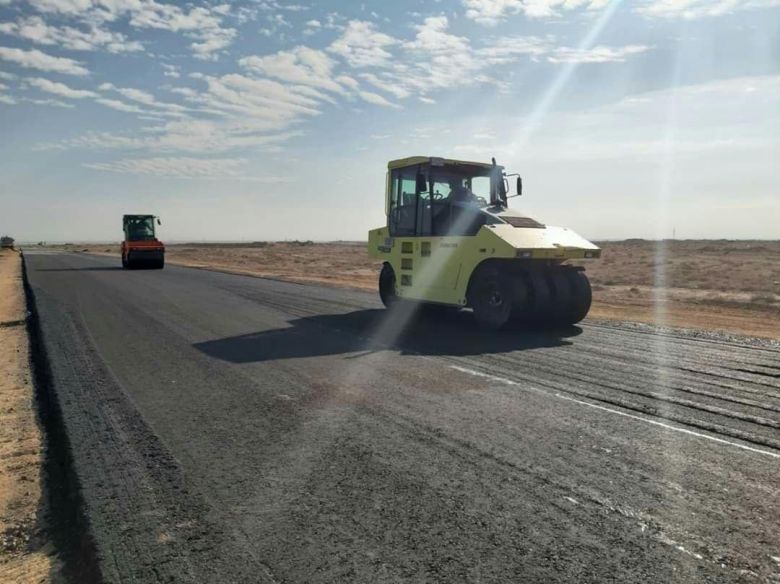 كربلاء.. مشروع طريق استراتيجي يربط العراق بالمملكة السعودية (صور)
