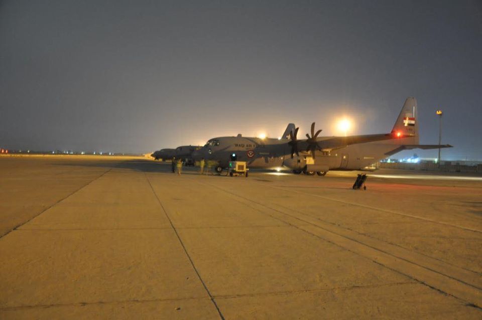 القوة الجوية العراقية تنفذ واجبا الى الصين (صور)