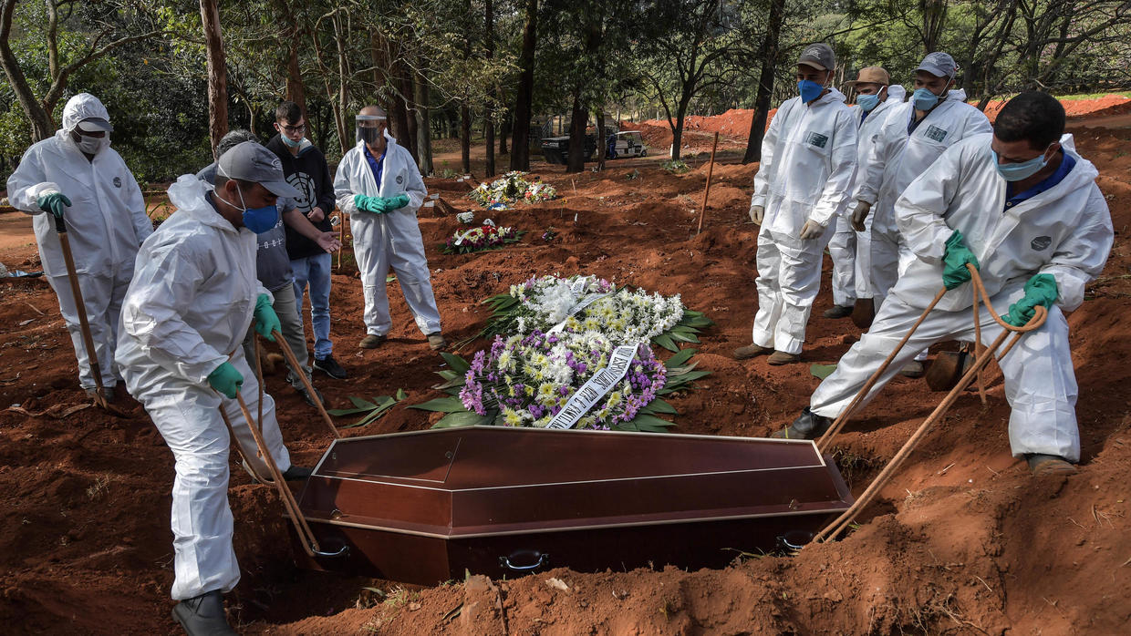 عدد قياسي للوفيات والإصابات بكورونا في البرازيل قد ينقلها إلى المركز الثاني بعد الولايات المتحدة