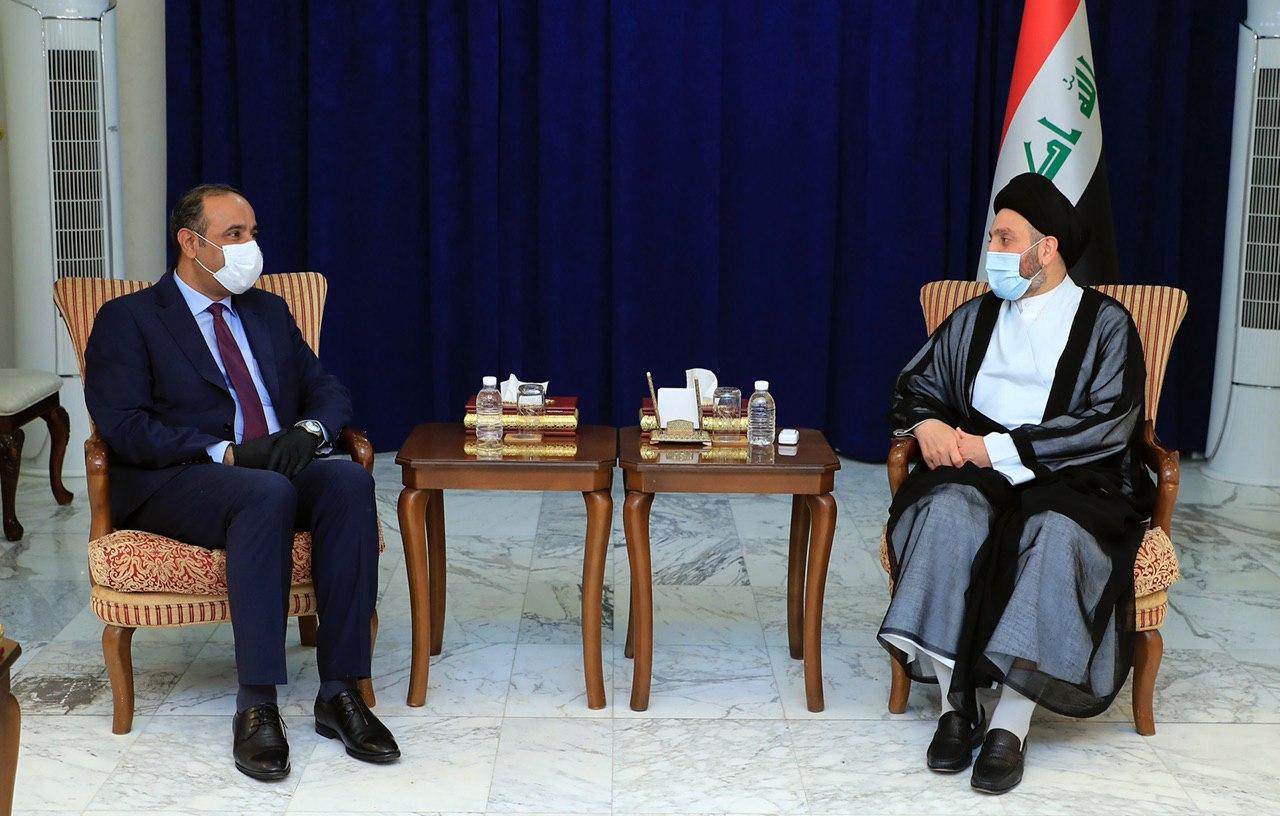 الحكيم يؤكد ضرورة رعاية المبدعين والاهتمام بالبنى التحتية المهمة