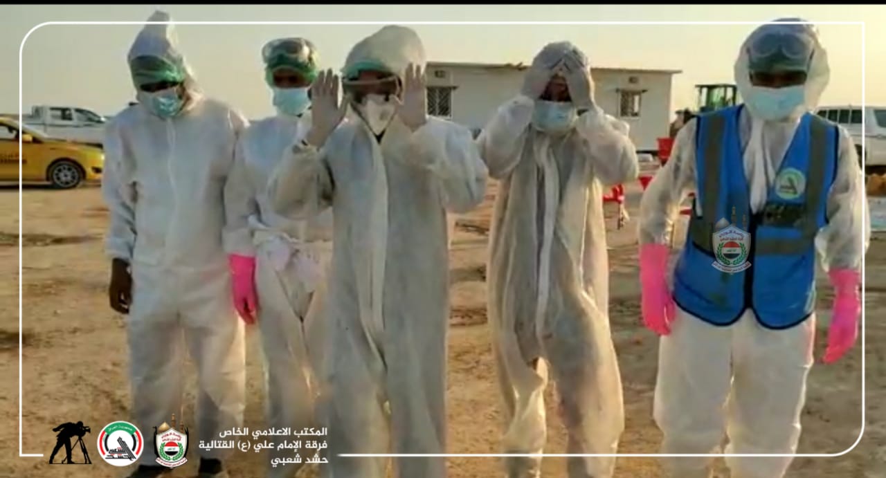 توفي بكورونا .. دفن مواطن سعودي في مقبرة النجف الاشرف (صور)