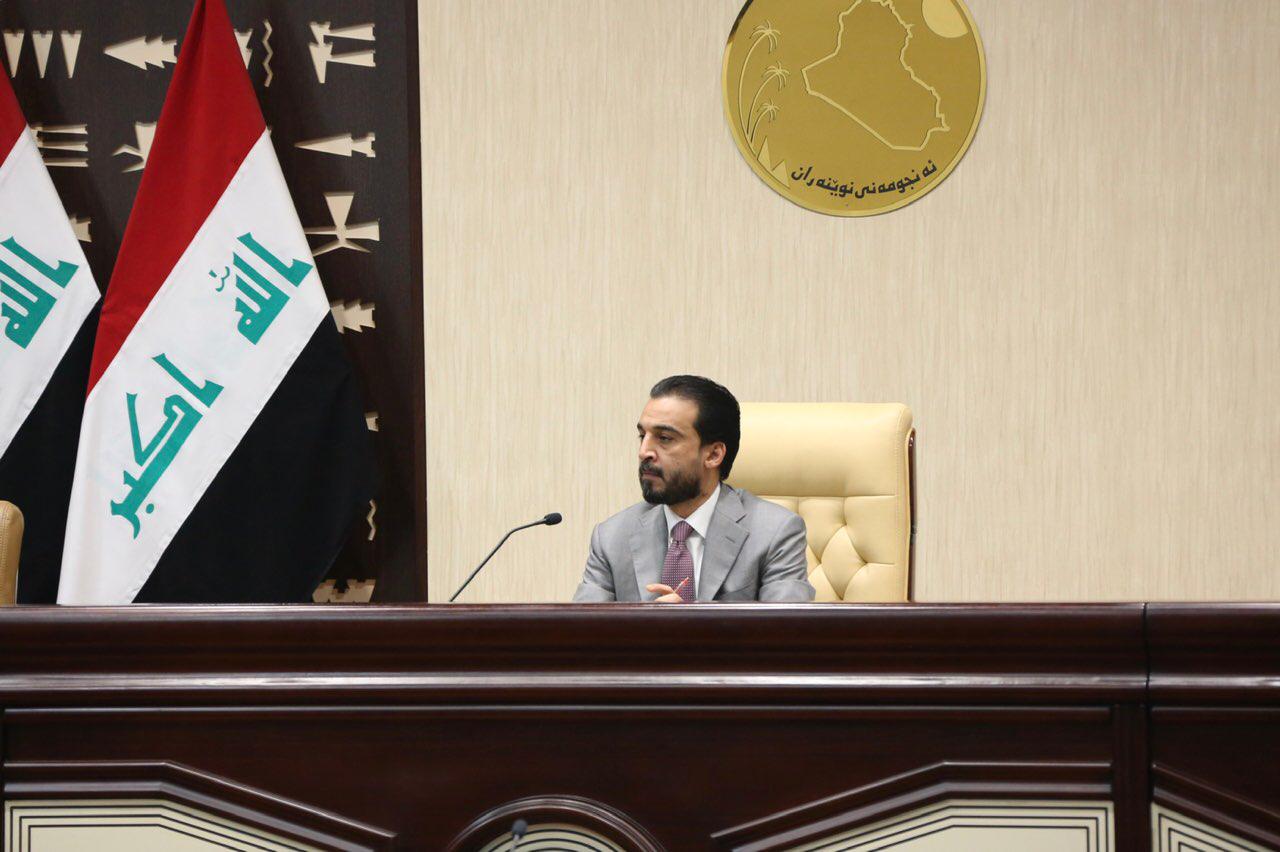 الحلبوسي يدعو الجميع إلى تحمل المسؤولية لإكمال القانون والمضي بإجراء انتخابات مبكرة