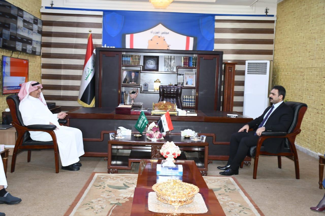 العراق والسعودية يبحثان الاستعدادات لفتح منفذ عرعر الحدودي