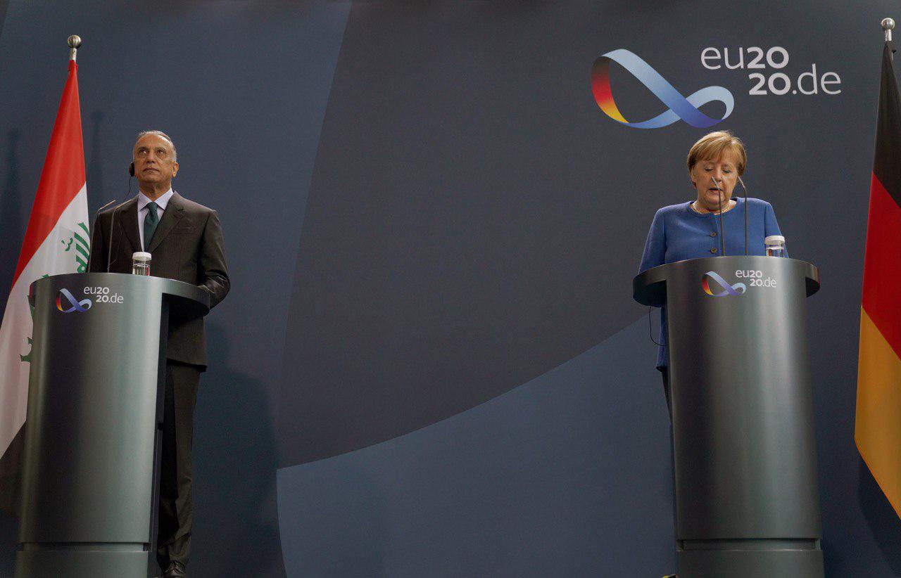 الكاظمي: أطلقنا برنامجاً لإعادة بناء الاقتصاد اسميناه ’’الورقة البيضاء’’ ونتطلع للاستفادة من خبرات ألمانيا