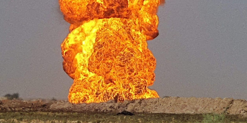 بعد تعرضه لإنفجار.. النفط: إعادة استئناف ضخ الغاز الجاف في الانبوب خلال ساعات