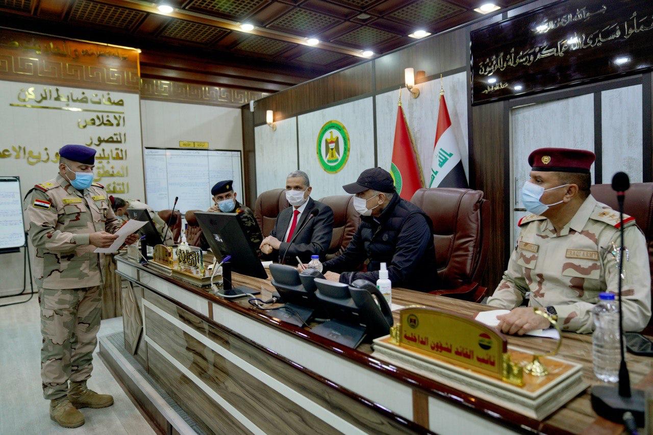 الكاظمي يزور قيادة عمليات بغداد ويصدر توجيهاً بشأن زائري الامام الكاظم