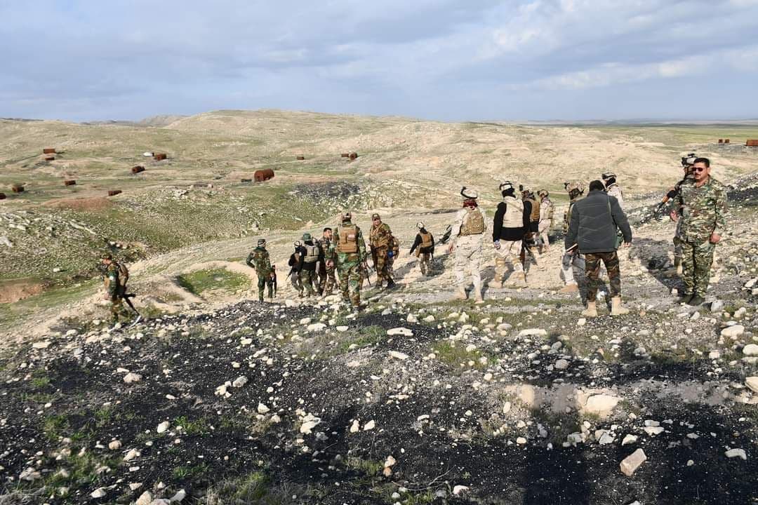 بالصور.. الحشد الشعبي يطلق عملية امنية في نينوى