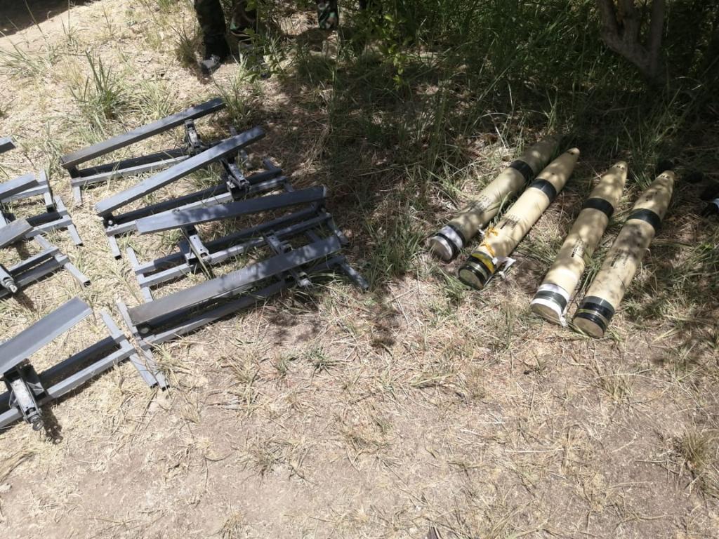 كانت مهيأة لاستهداف قاعد بلد الجوية.. ضبط اربع منصات وصواريخ كاتيوشا في ديالى