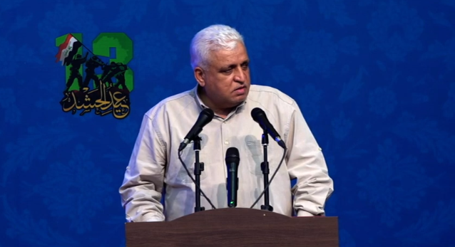 بالفيديو.. الفياض: لا يمكن لأي دولة اقامة تعاون مع العراق وهي تسمي الحشد "ميليشيا"
