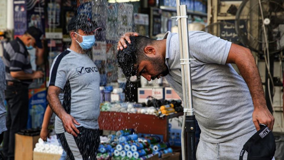 أربع مناطق عراقية تسجل أعلى درجات الحرارة بالعالم