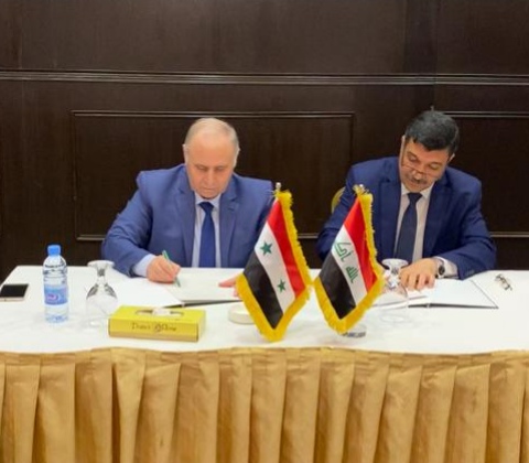 العراق يوقع مع سوريا محضراً مشتركاً لتنظيم ملف المياه بين البلدين