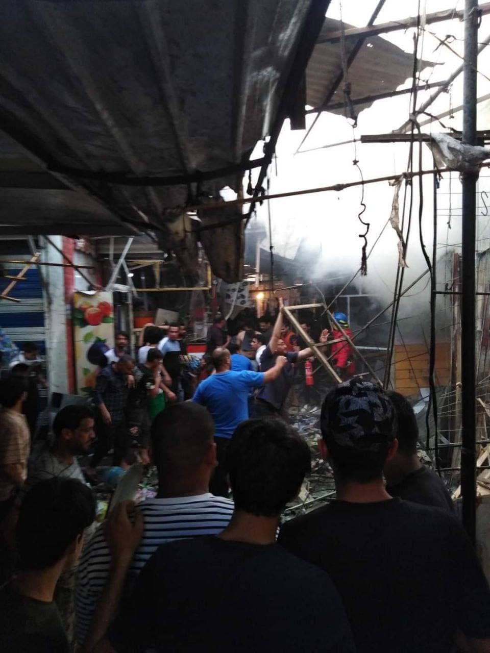 92 شهيداً وجريحا.. الحصيلة النهائية لضحايا انفجار مدينة الصدر شرقي بغداد