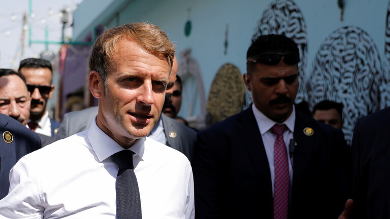 إيران تعلق على زيارة ماكرون إلى الموصل