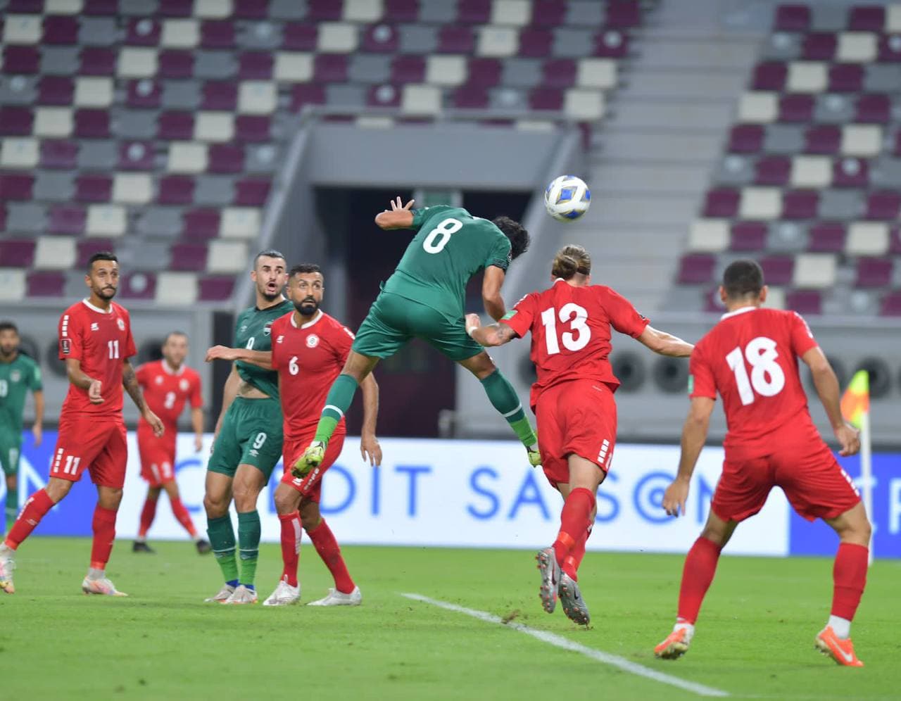 بنكهة الخسارة.. العراق يتعادل سلباً في مواجهة لبنان (صور)