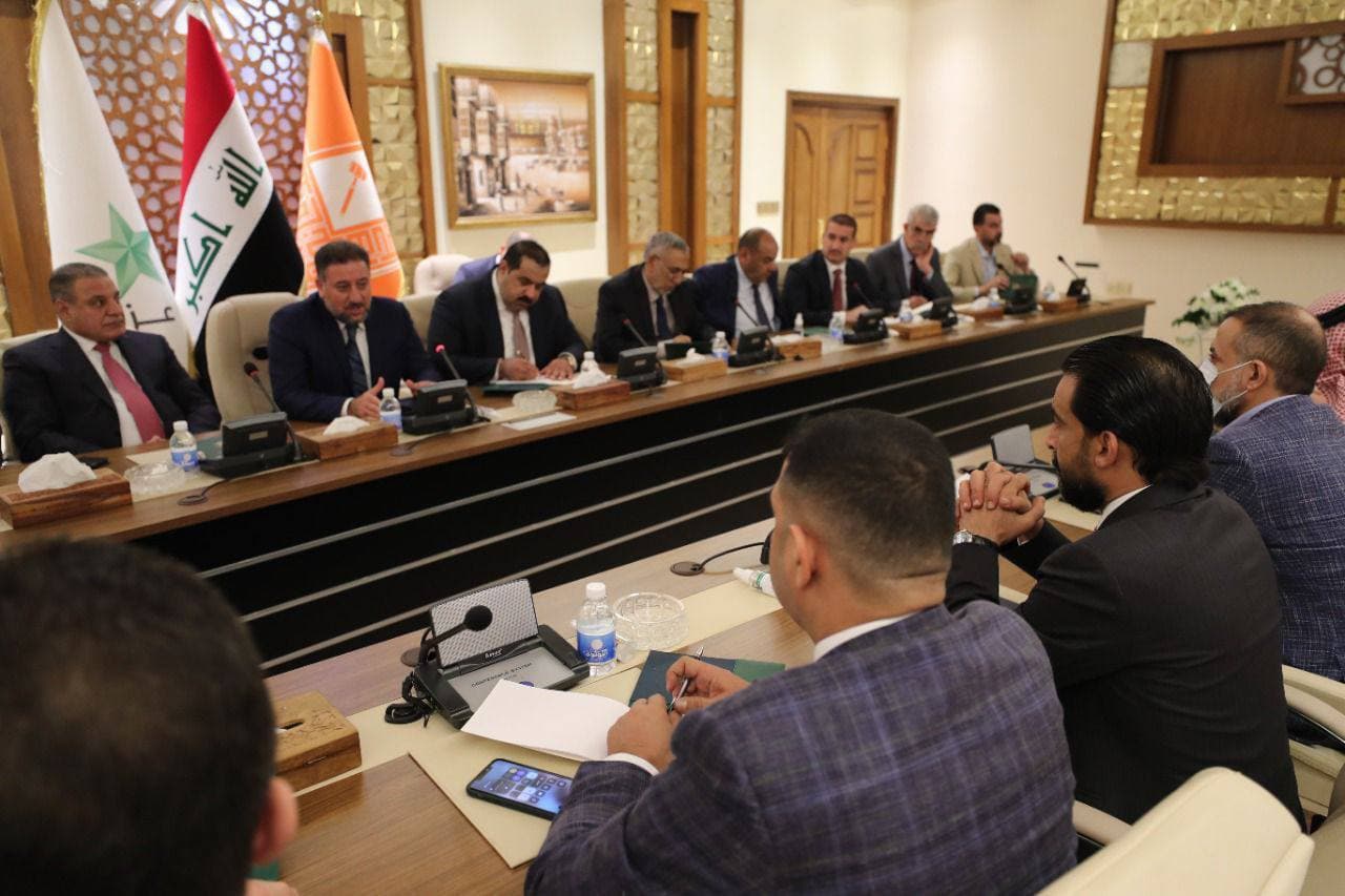 الحلبوسي والخنجر يتفقان على خوض مباحثات تشكيل الحكومة بوفد مشترك