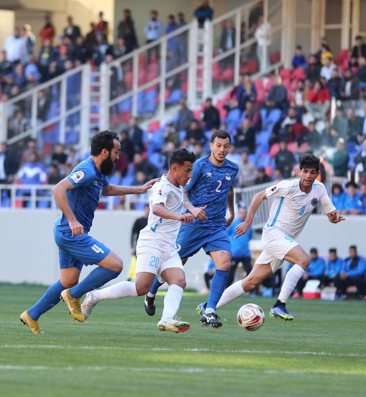 الطلبة يقلب الطاولة على النجف ويفوز بثلاثية