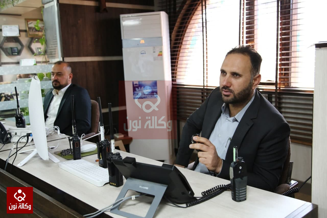 كربلاء.. شعبة سيطرة النداءات بالعتبة الحسينية تستعمل تقنية الاتصال الصامت