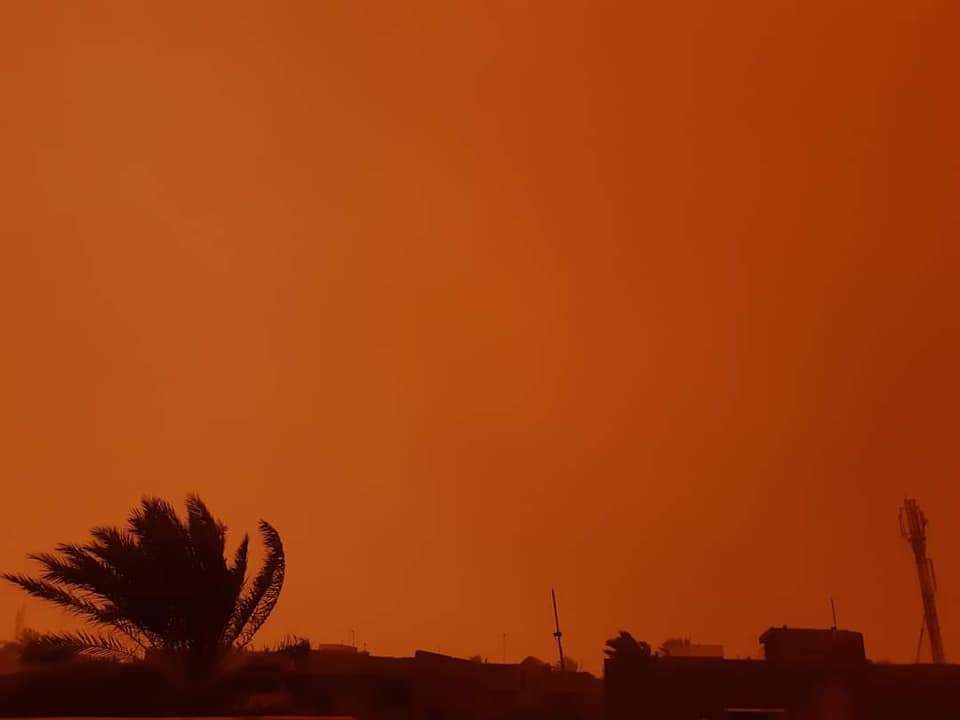 راصد جوي: موجة غبار جديدة تنحدر صوب العراق ستكون الأشد