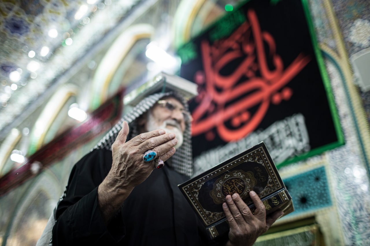 بالصور.. إحياء ليلة القدر وجرح الإمام علي (ع) في كربلاء