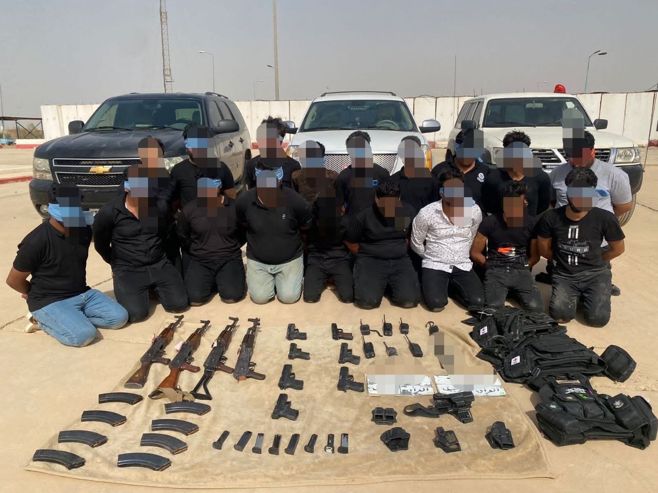 تفكيك عصابة كبيرة للجريمة المنظمة جنوبي العراق