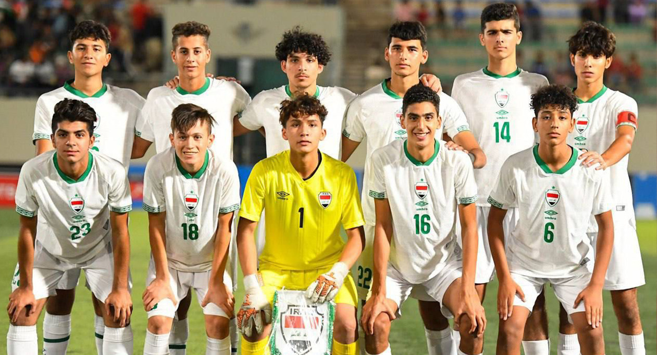 منتخب ناشئة العراق يلحق الخسارة بمضيف البطولة الاردني ويتصدر مجموعته
