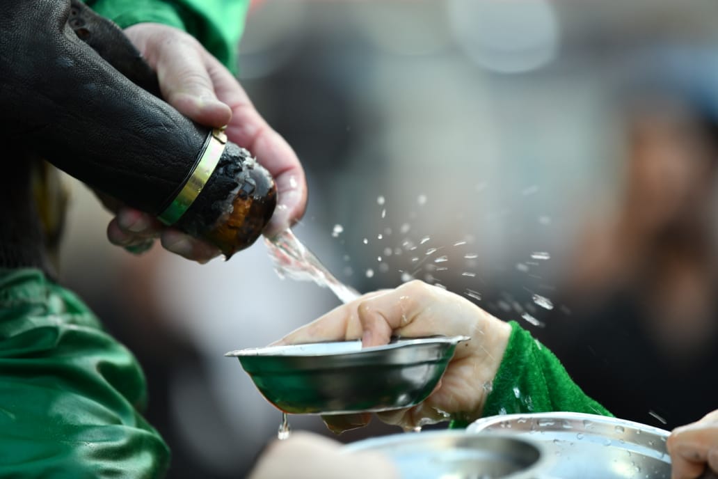 شاهد.. السابع من المحرم في كربلاء المقدسة