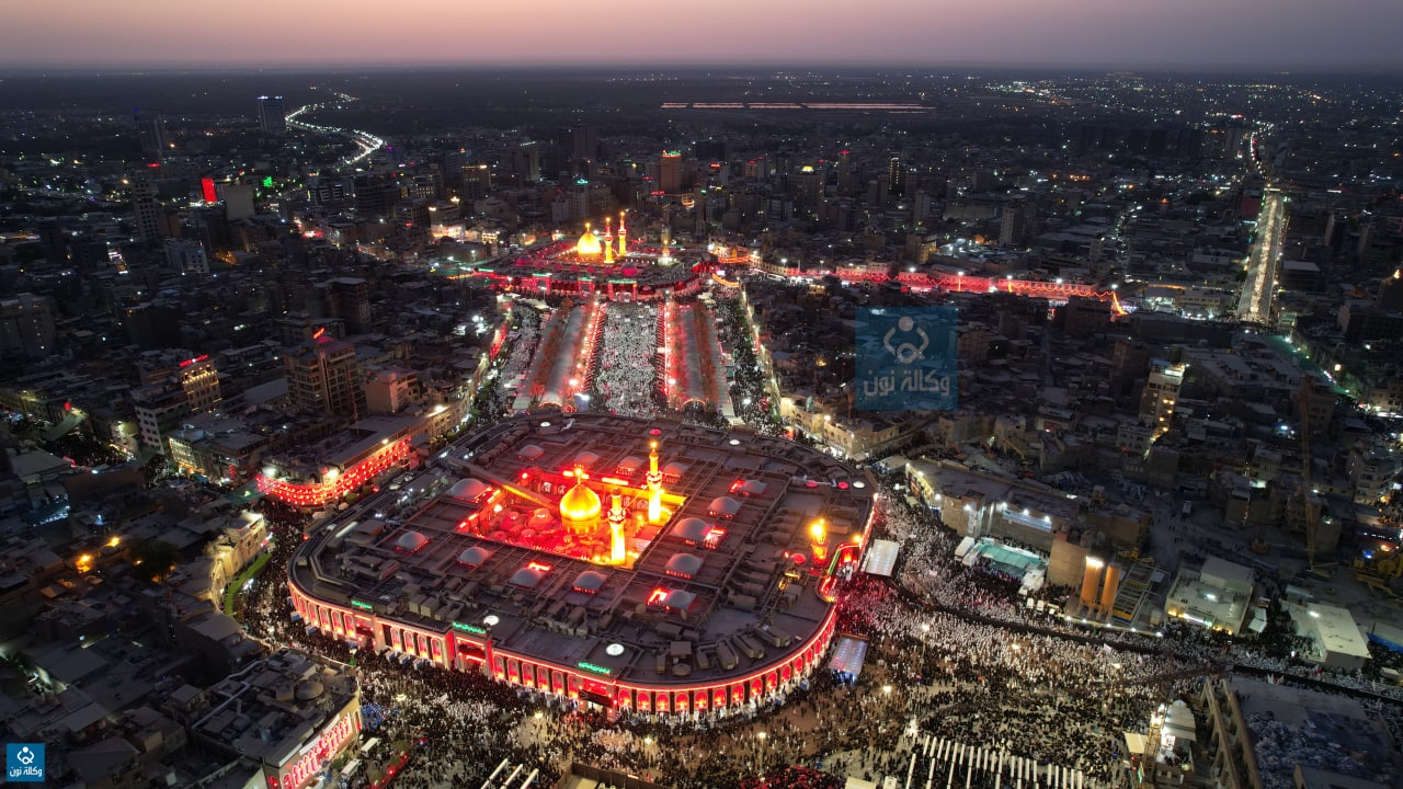 شاهد بتقنية 360 درجة.. شروق شمس كربلاء في يوم عاشوراء