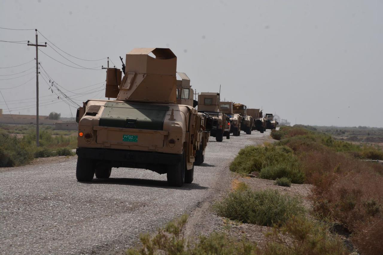 إنطلاق المرحلة السابعة من عملية الارادة الصلبة في صلاح الدين وديالى