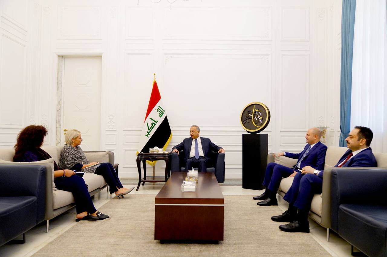 الكاظمي وبلاسخارت يبحثان حالة الانسداد السياسي (فيديو)