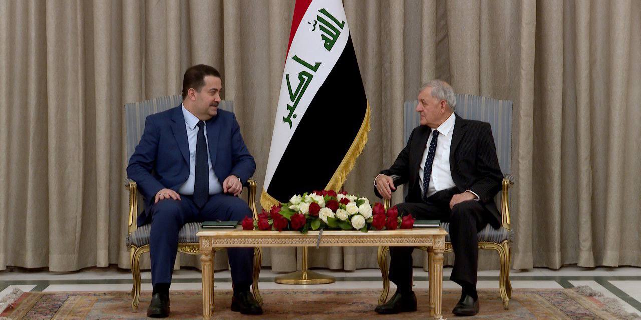 رشيد يتعهد للسوداني بالعمل على دعم برنامج العمل الحكومي