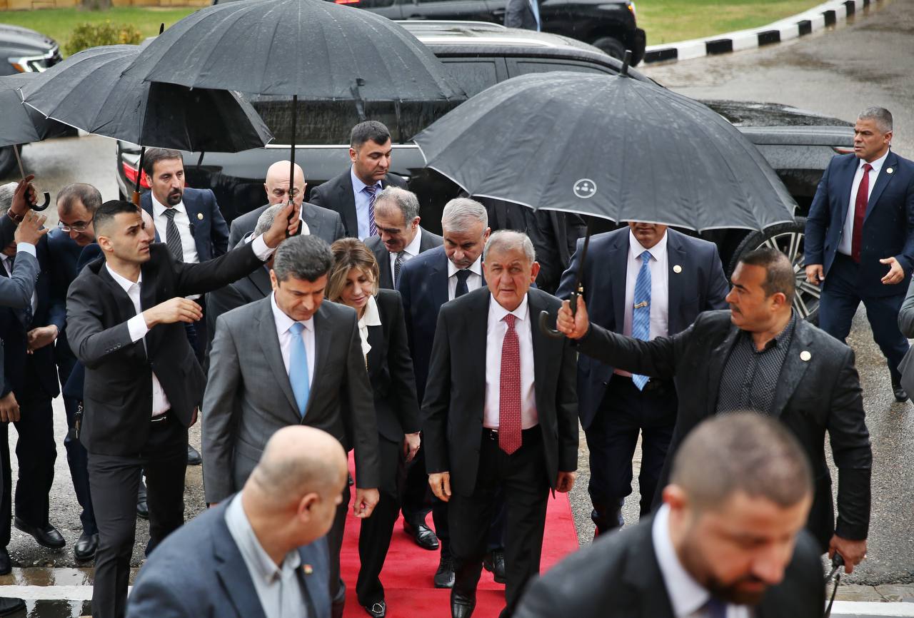 رئيس الجمهورية يصل إلى محافظة دهوك